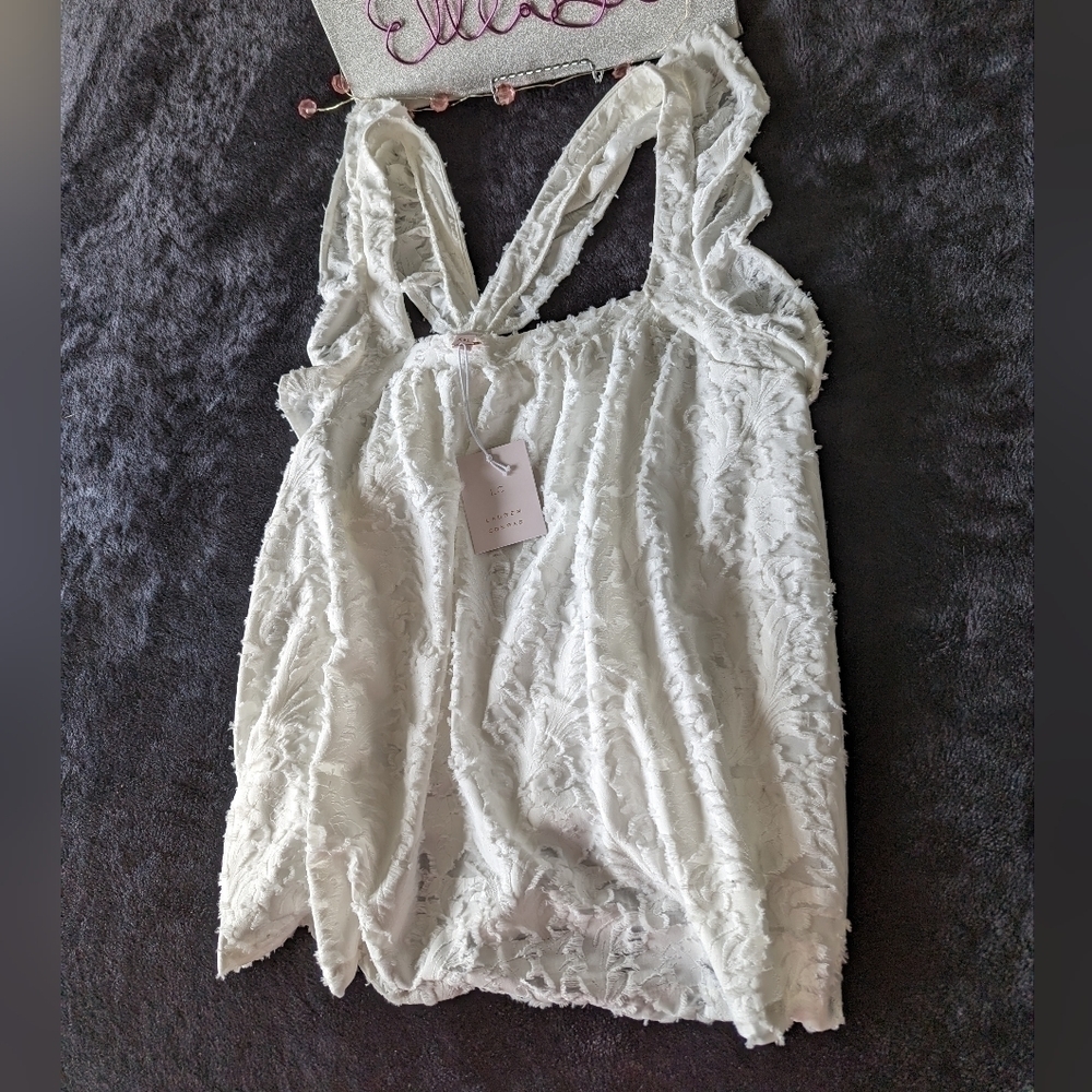 Lauren Conrad Ruffle Top - Picture 10 of 12